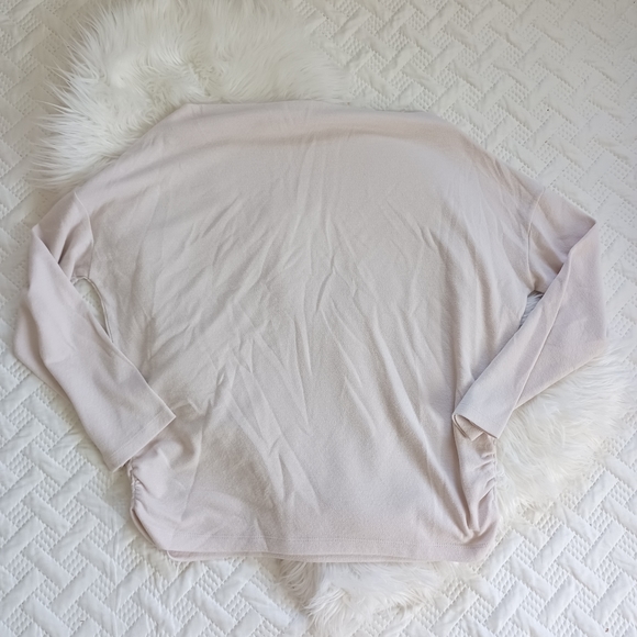 {Clara Sunwoo} Cream Scoopneck Top - Picture 4 of 5